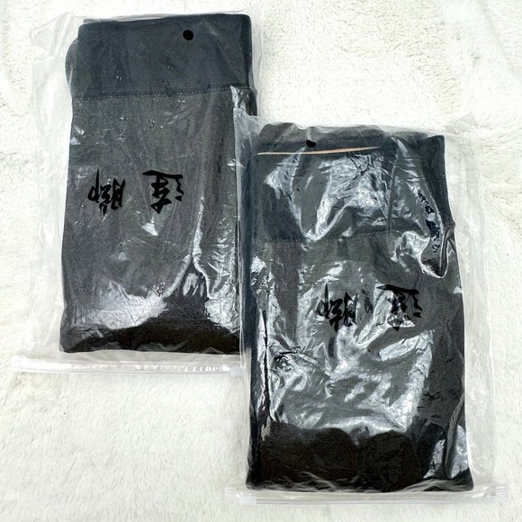 2 Premium Fleece Lined Warm Winter Tights 220g Thick Women +Size Black - Picture 5 of 9